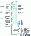 Figure 16 - GPIB bus structure (IEEE-488)