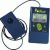 Figure 8 - Digital radiometer/luxmeter simultaneously
displaying illuminance and (UV-A) irradiance values (Photo credit:
Carmelec)