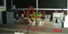 Figure 14 - Principle of current flow technique
through the part on a magnetic bench (photo credit: SREM Technologies).