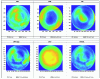 Figure 6 - Measured surfaces of the LCF – plane after subtraction of the best plane (Credit CNRS)