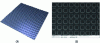 Figure 2 - a) AFM image and b) SEM image of VLSI standard STS2-440P