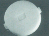 Figure 14 - Demonstration part for microfluidics in sintered B material (external diameter 5.3 mm) with internal and external channels