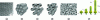 Figure 9 - a) Transmission electron microscope view of MCM-41 pores, b) schematic view of MCM, c) SBA-15, d) HMS, e) electron microscope view of CPG and f) reprensation of various alkydimethylchlorosilanes comprising a chain of 1 to 18 carbons used for hydrophobic grafting according to [18].