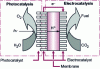 Figure 2 - Description of a photoelectrocatalytic reactor