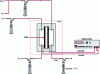 Figure 6 - Description of fixed-bed installation – continuous mode