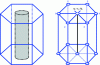 Figure 6 - 3D hexagonal" network: real structure and homogenized mesh (source: Sigrist-Broc, Techniques de l'Ingénieur, BM 5 202)