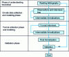 Figure 1 - Different stages in the collection and formalization of managerial knowledge