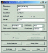 Figure 14 - Model design window (Linear parametric models)