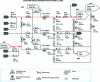 Figure 10 - Schematic diagram of a pressurized water reactor RCV circuit