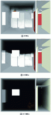 Figure 23 - MP08 project study scenario: fire in a passenger ship's engine room, study of the impact on adjacent traffic.