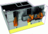 Figure 8 - Fire spread on facade around 30 min