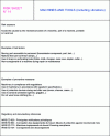 Figure 1 - Example of an occupational risk sheet