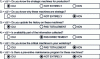 Figure 8 - Sample availability questionnaire