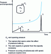 Figure 1 - Description of top venting in the presence of a reaction producing non-condensable gases