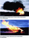 Figure 19 - Effect of cooling system implementation on a tank subjected to a flaming jet of butane (from [13])