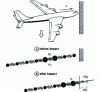 Figure 13 - Equivalent mass-spring system