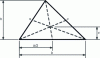 Figure 7 - Center of gravity of any triangle