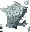 Figure 5 - Snow zone map (NV 95 rules)