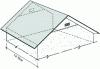 Figure 6 - Ventilation of roof or attic by opposite gables