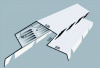 Figure 10 - Ventilated double ridge with snow guard (© Société Bacacier)