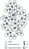 Figure 1 - Glass structure – Random construction