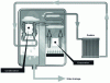 Figure 4 - Hydraulic diagram of a gas condensing boiler