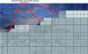 Figure 33 - Wavefront Parallel Processing (Screenshot from HEVC Wavefront Animation [http://www.parabolaresearch.com/blog/2013-12-01-hevc-wavefront-animation.html])