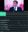Figure 21 - Speaker detection and indexing [244]
© INA/France 2 Speech Trax