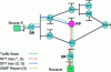 Figure 4 - Traffic (S, G) transmitted natively via the single SPT (S, G) between S and RP