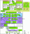 Figure 1 - Physical architecture of fixed or mobile cellular Internet access (fixed cable and wireless access such as public WLAN and WMAN not shown)