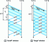 Figure 1 - Window size and transmission efficiency (from [34])