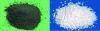 Figure 8 - Reinforcing fillers (left: carbon black, right: silica)