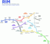 Figure 5 - Mi Teleférico network organization diagram for La Paz (Bolivia) (Source: official document from Empresa estatal de transporte por cable Mi Teleférico)