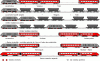 Figure 1 - Different types of rail convoys