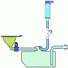 Figure 42 - General principle of a vacuum toilet