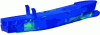 Figure 6 - Result of a static calculation using the finite element method (source: © Mauric – Principia)