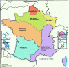 Figure 1 - Map of basin agency boundaries in France (source: Onema – Production OIEau – 2011)