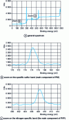 Figure 22 - Spectrum obtained by ESCA during analysis of a PSf/PVP membrane 